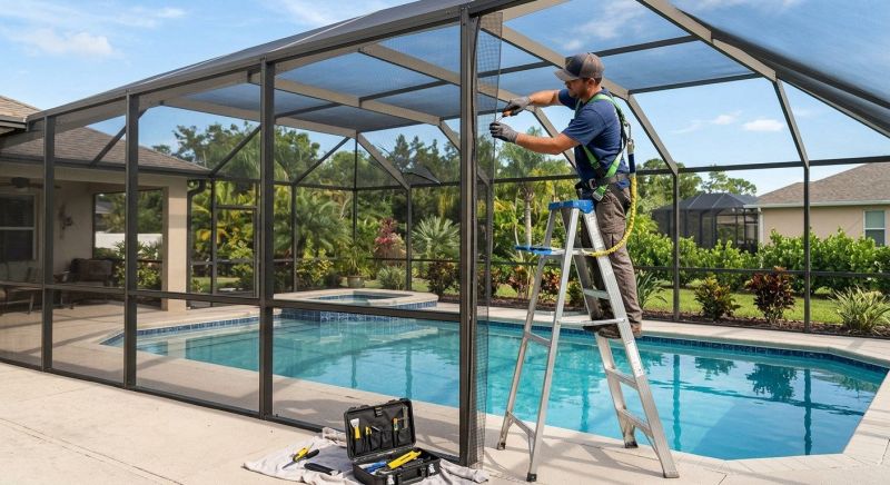 Pool Ladder Assembly