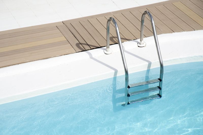 Completed Pool Ladder Installation