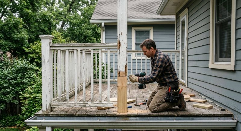 Terrace Railing Repair in Seattle, WA